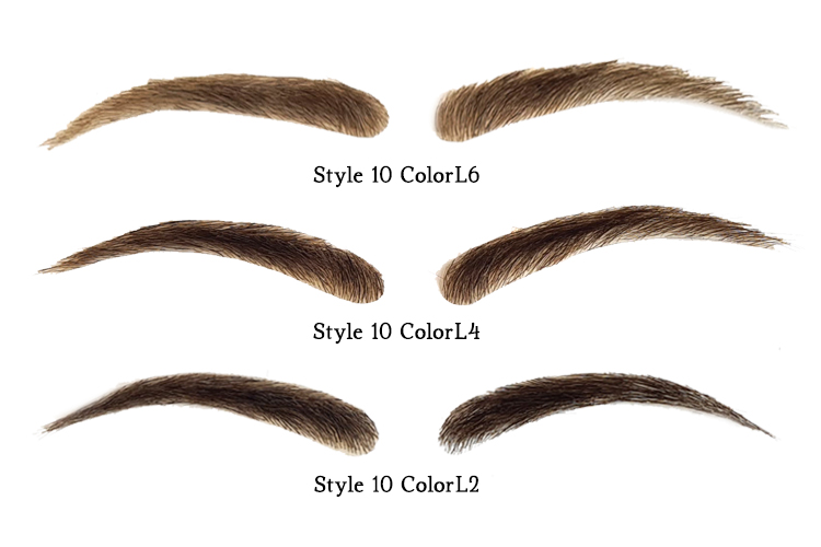 Style 10 Wide Eyebrow Color L2